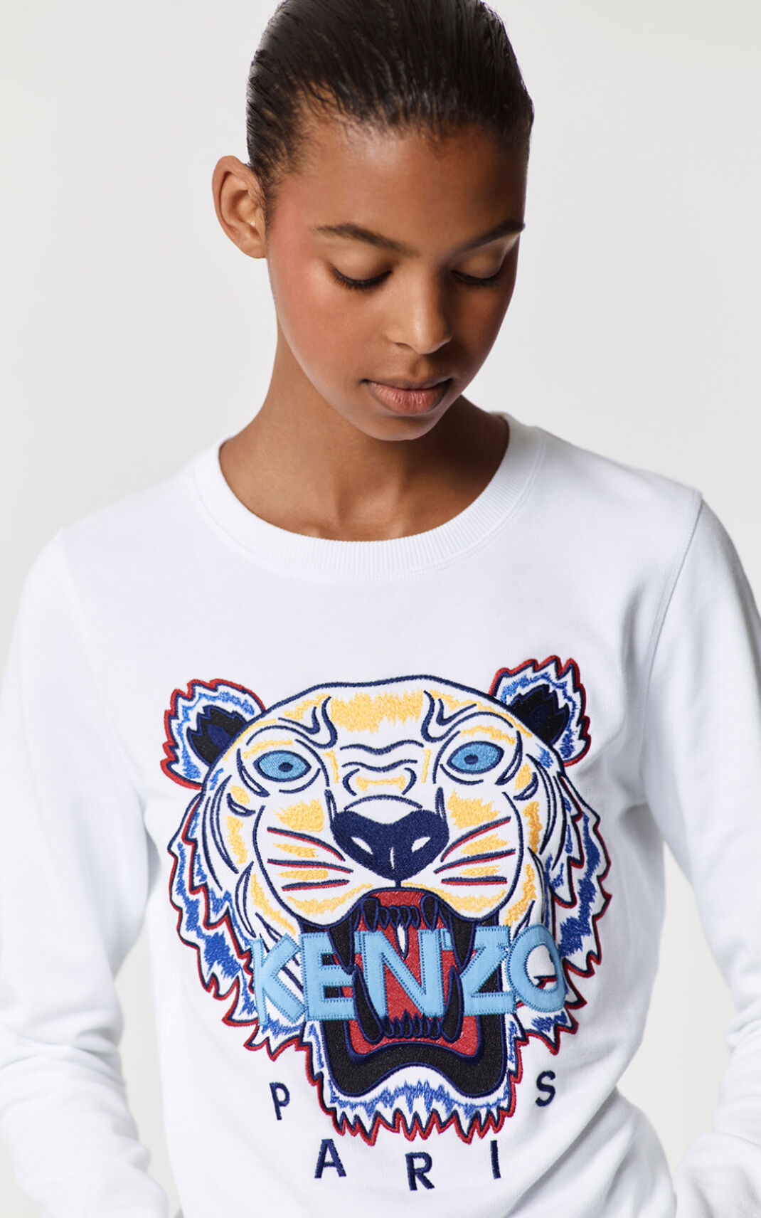 Kenzo Tiger Sweatshirt Dam | 37658-VRPN